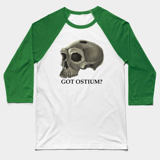 I Cast a Skull on You Baseball T-Shirt by The Ostium Network Merch Store